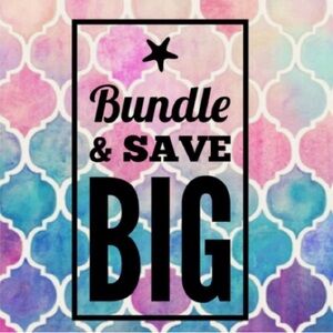Bundle three items and get 10% off or more!!!!  Pay one low shipping price!!!!